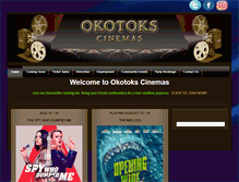 Tablet Screenshot of okotokscinemas.com